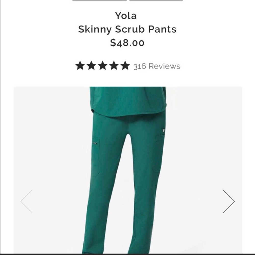 Figs green yola small hunter green